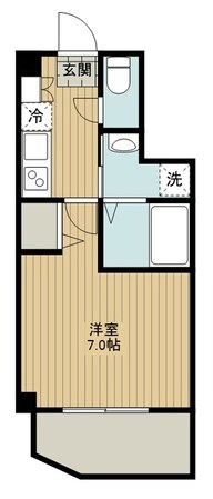 プランドールＪの物件間取画像